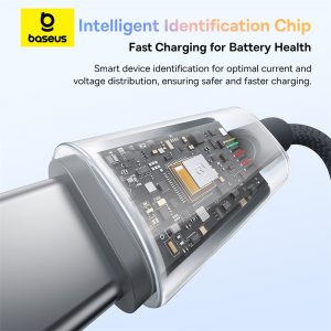 Baseus Cable 100W Usb to Type-c Discolor Series Fast Charging Data Cable Black P10374903111-00